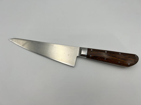 堺 孝行 グランドシェフSP TypeⅠ SW鋼 ペティーナイフ 洋包丁 デザートアイアンウッド(杉原モデル)柄 1